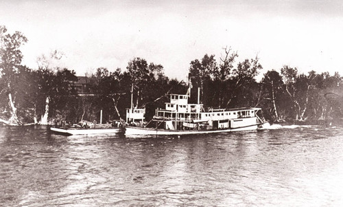 San Joaquin Riverboat #111 on the Sacramento River