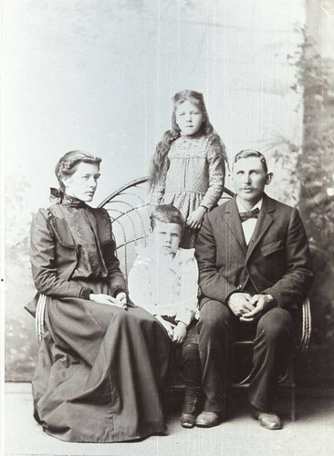 Portrait of Ammi Davidson and Family