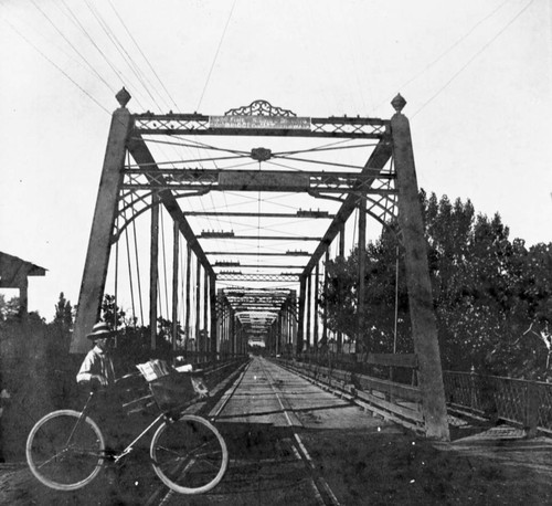 Steel Bridge across Sacramento River