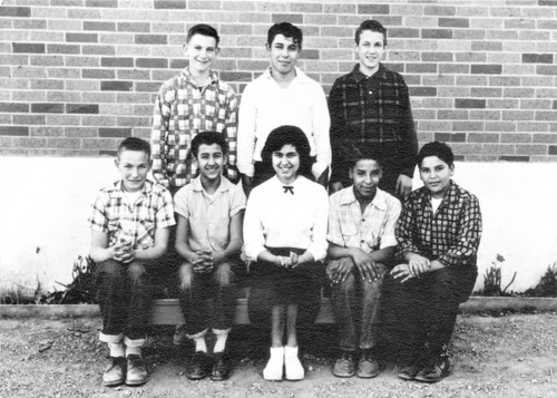 Grand Island School class portrait