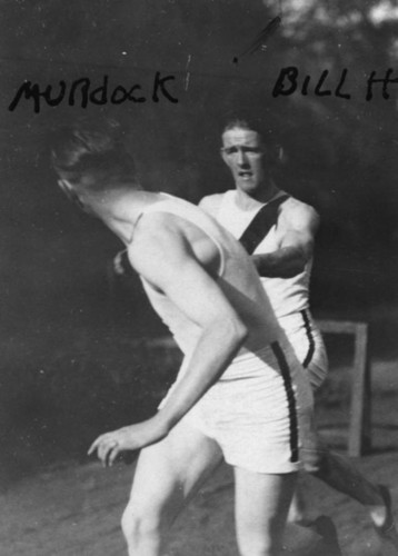 Murdock & Bill Hamilton in a Relay Race