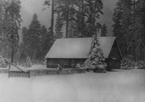 Butte Meadows Garage and Recreation Hall (Butte Meadows - Jonesville area.)