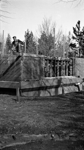 Chico State Normal School Training School under construction