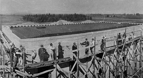 Construction of Orland High School Gymnasium