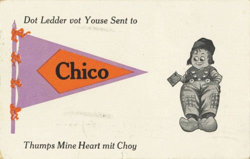 Chico postcard