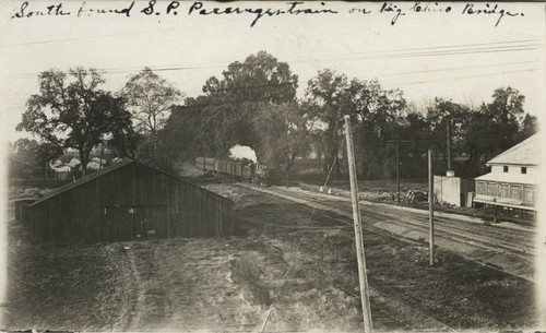 Southern Pacific Trains through Chico