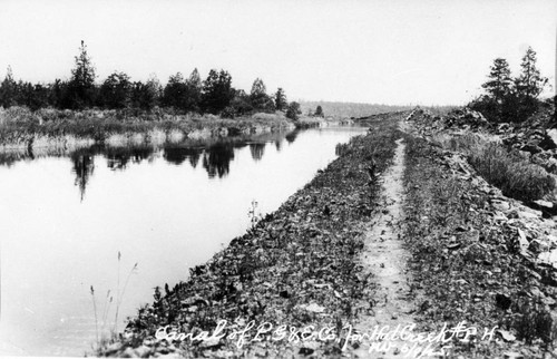 Canal for Hat Creek