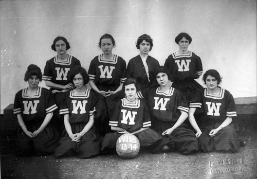 Wheatland High School Girl's Baketball Team