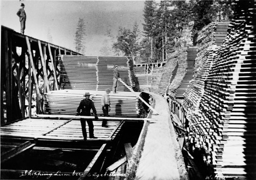 Feeding Flume at Judd Creek