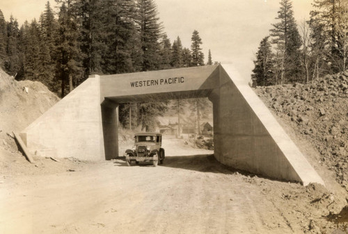 California State Highway Underpass