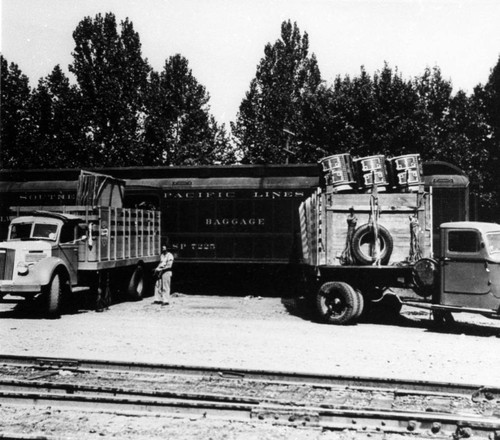 Southern Pacific Baggage Car