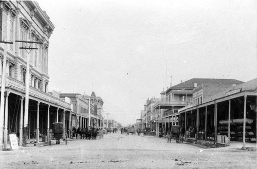 3rd and D St. Marysville Ca. Looking East