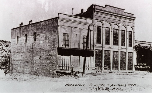 Masonic Temple and Armory Hall, Shasta
