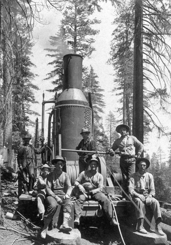 Shelton Donkey Engine. Lyonsville