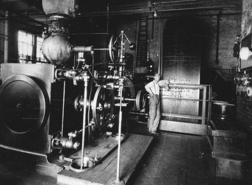 Stirling City engine room