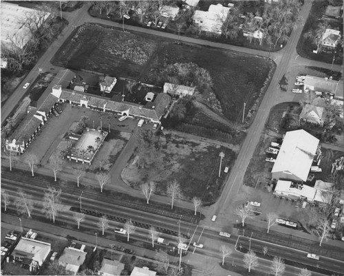 Aerial View of Matador Hotel, Chico