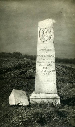 Tomb of Samuel Neal