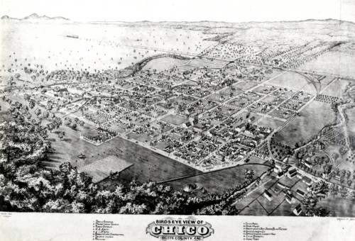 Bird's Eye View of Chico