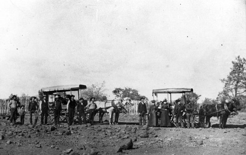 Stagecoaches in Lyonsville