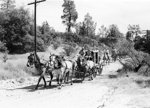 Monument dedication at Shasta 1952