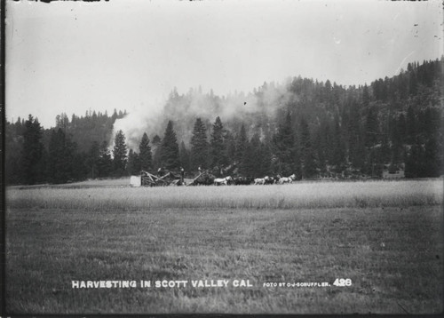 Harvesting in Scott Valley