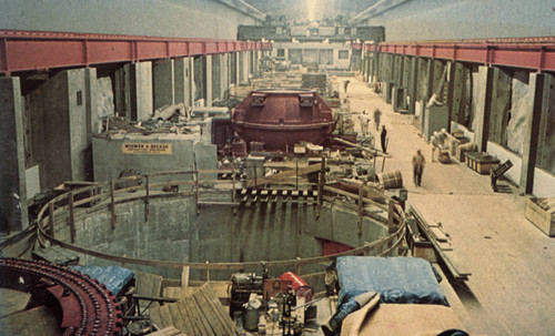 Inside Oroville Dam Powerhouse