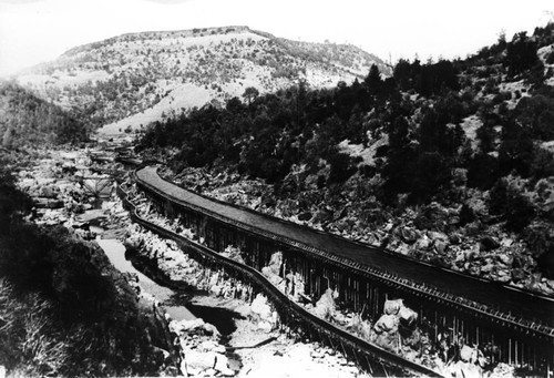 Golden Gate River Mine Flume