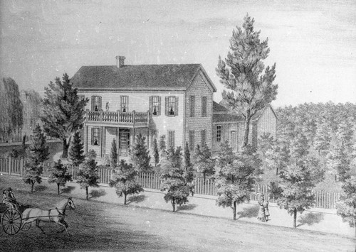 Residence of Mrs. H. Anklin