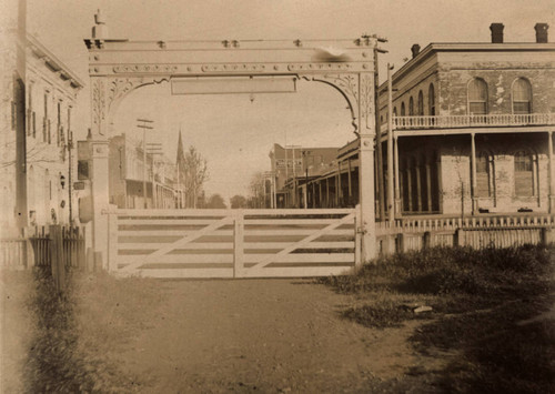 Gate to Bidwell Rancho Chico