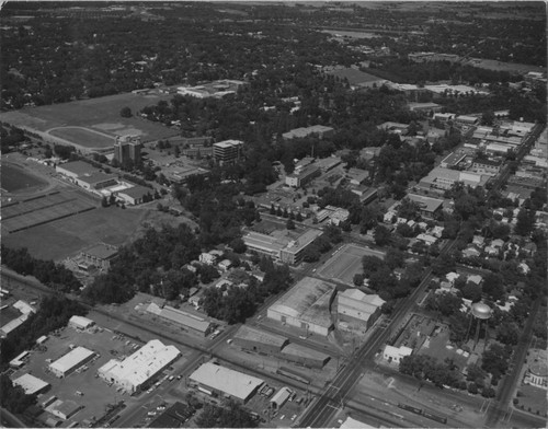 Aerial photo of Chico