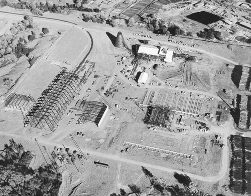 Aerial View of Louisiana Pacific Lumber Mill