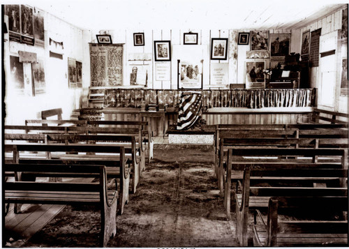 Interior of Indian church