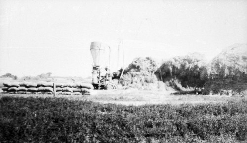 Grinding Hay