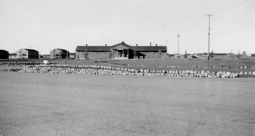 Post Headquarters at Chico Army Air Field