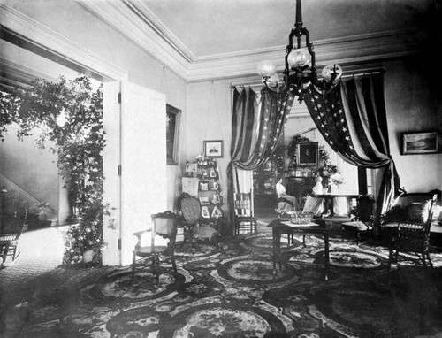 Bidwell Mansion, interior