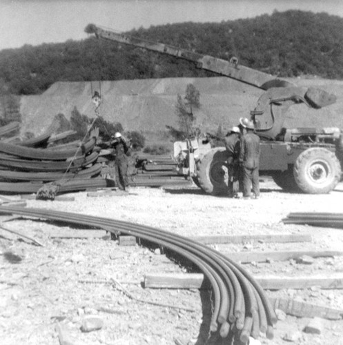 Oroville Dam construction