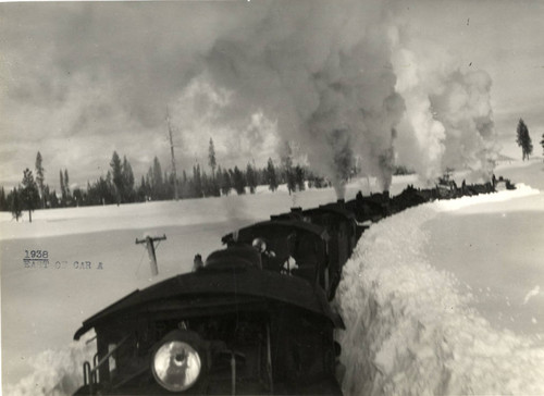 Steam Engines in Snow