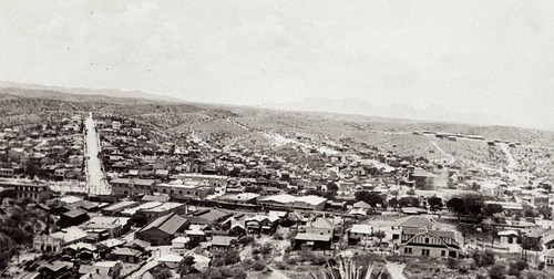 Aerial view of Bisbee Arizona