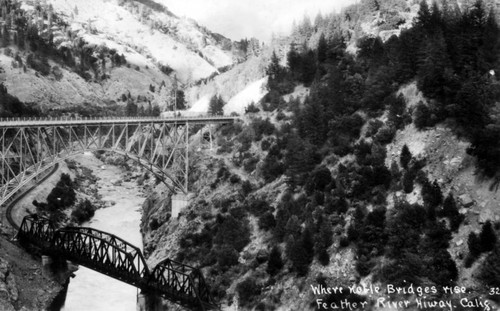 Bridges on Feather River Highway