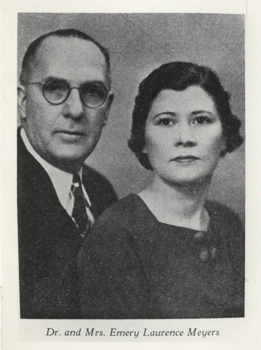 Violet and Dr. Emory Lawrence Myers