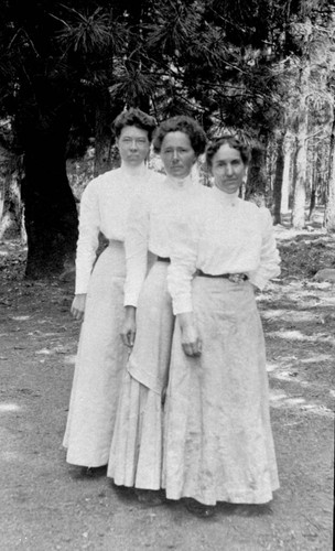 Portrait of three women