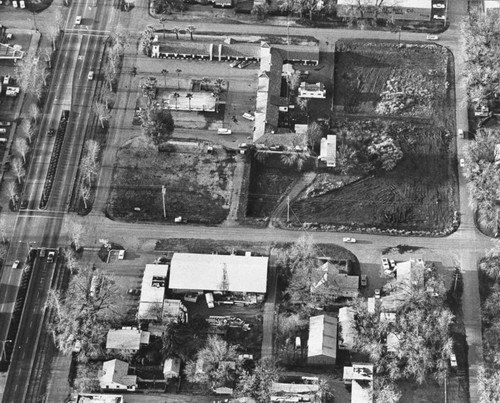 Aerial View of Matador Hotel, Chico