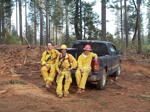 Crew at control burn--Soper-Wheeler Company