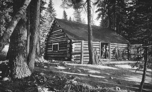 Social Hall at Gold Lake Camp