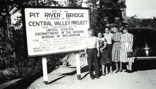 Group Photo at Pit River Bridge