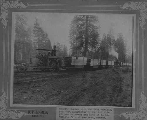 Holt Co. traction engine