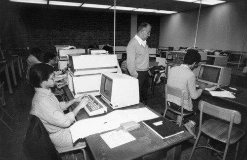 Class with Computer Terminals