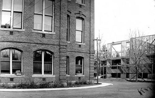 Construction of Chico Normal School buildings