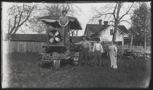 Group Portrait With Tractor