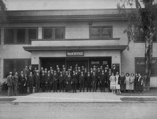 Annual Conference of Yard Managers of Diamond Match Co. in Chico, CA